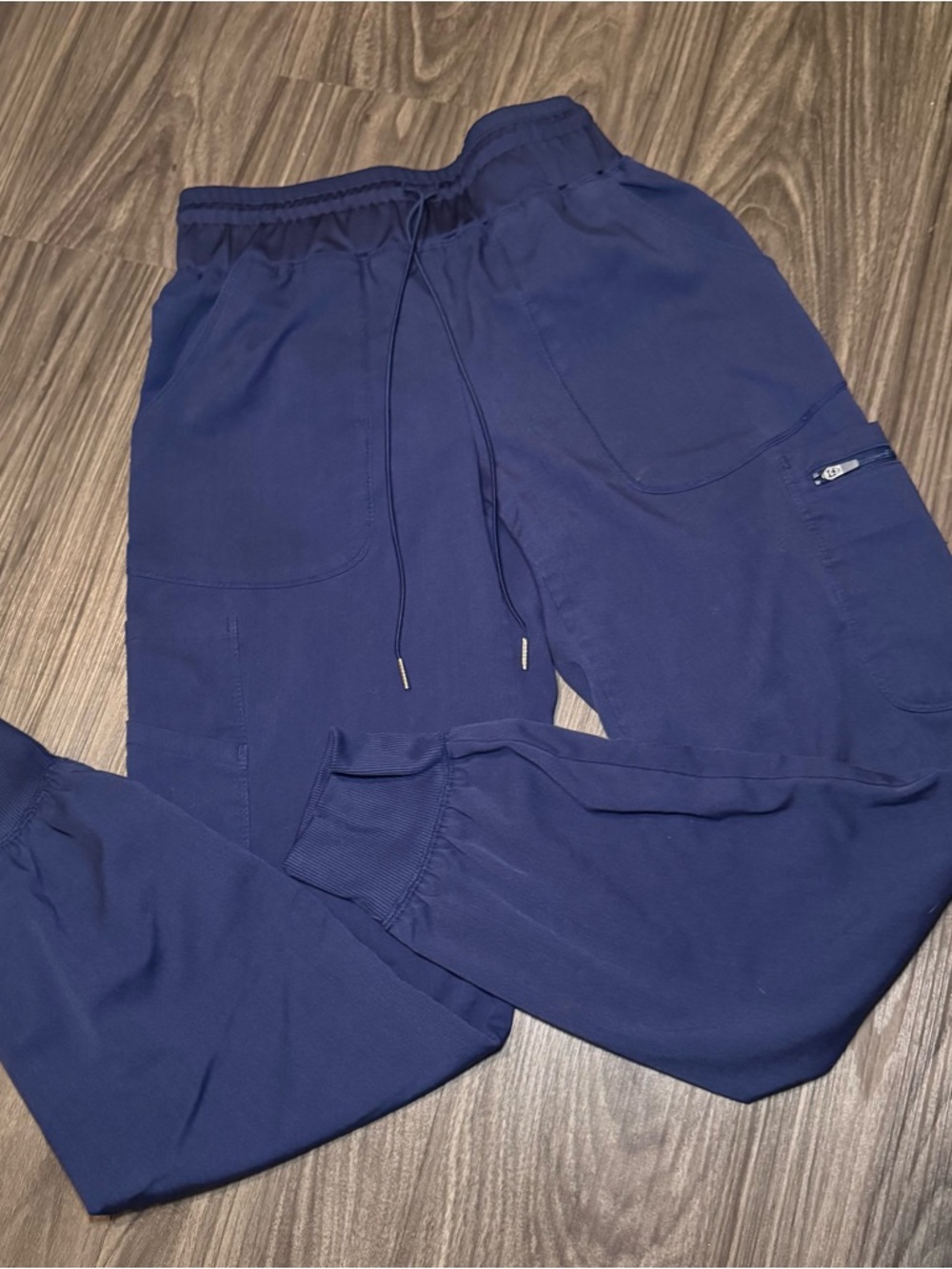 Grey's Anatomy Spandex Stretch Carly Jogger Scrub Pant in Navy